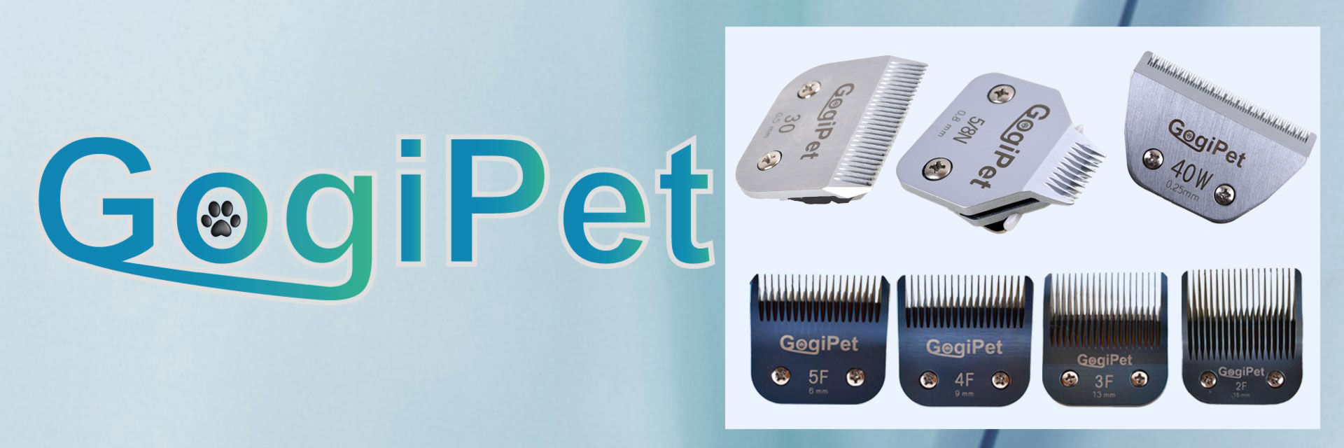 Blades for dog clippers