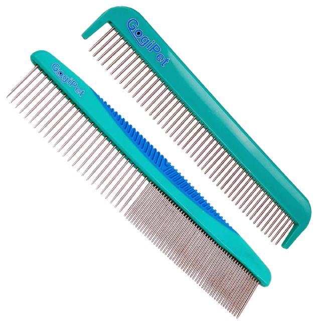 Detangling comb and dog grooming comb