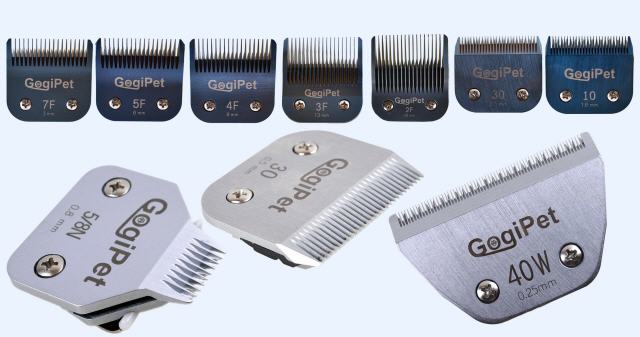 GogiPet blades for dog clippers